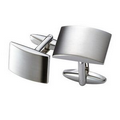 2 Tone Silver Metal Cufflinks